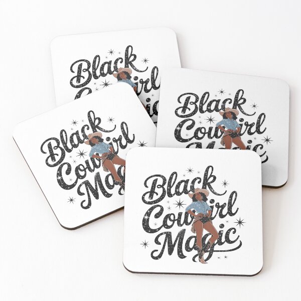 Item preview, Black Cowgirl Magic | Empowerment & Western Pride designed and sold by CuteDesignables.