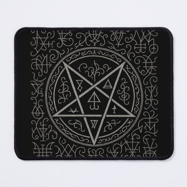 Item preview, Occult design with pentagram and demon sigils designed and sold by optimusprime39.