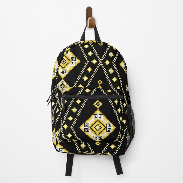 Item preview, Onyx & Goldenrod Greek Key Ethnic Seamless Pattern designed and sold by Khwanchai.