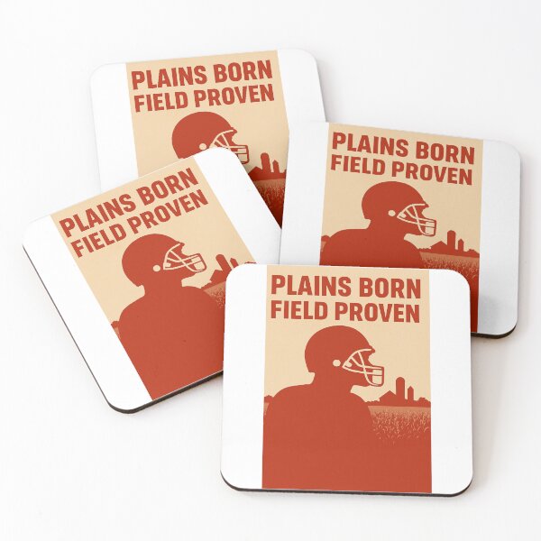 Item preview, College Poster: Plains Born, Field Proven designed and sold by VarsityVibes.