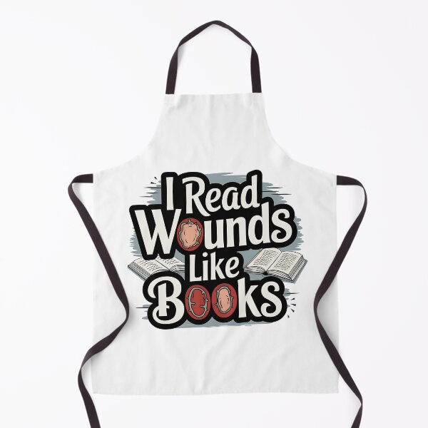 Item preview, I Read Wounds Like Books - Forensic Nurse RN designed and sold by CuteDesignables.