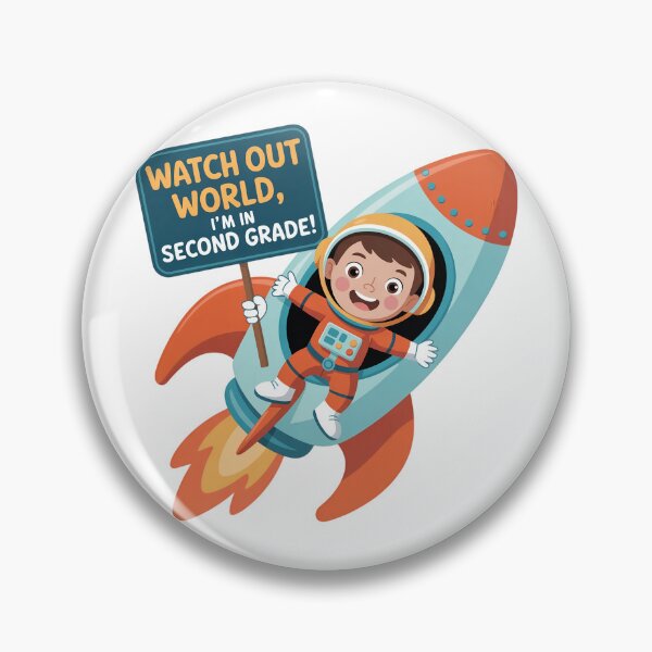 Item preview, watch out world, I'm in second grade designed and sold by GogoGrove.