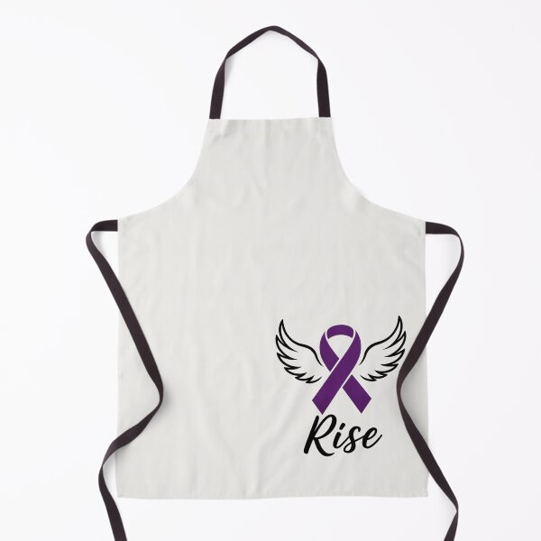 Item preview, Rise – Purple Ribbon Awareness Wings Design for Healing & Empowerment designed and sold by Quiet Power Co..