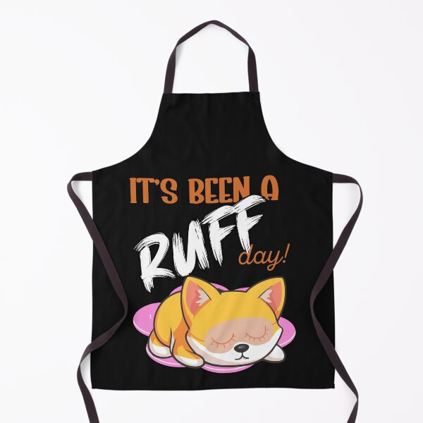Item preview, “It’s Been a Ruff Day” – Dog with Sleep Mask designed and sold by BerryMint.