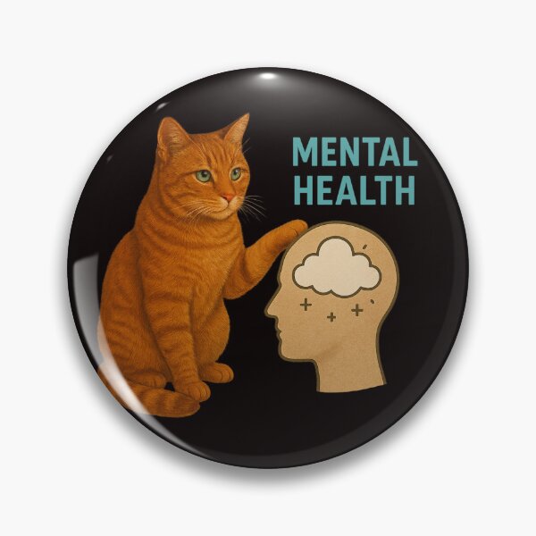 Item preview, The Healing Paw: Mental Health and the Orange Tabby designed and sold by Tadeusz1.