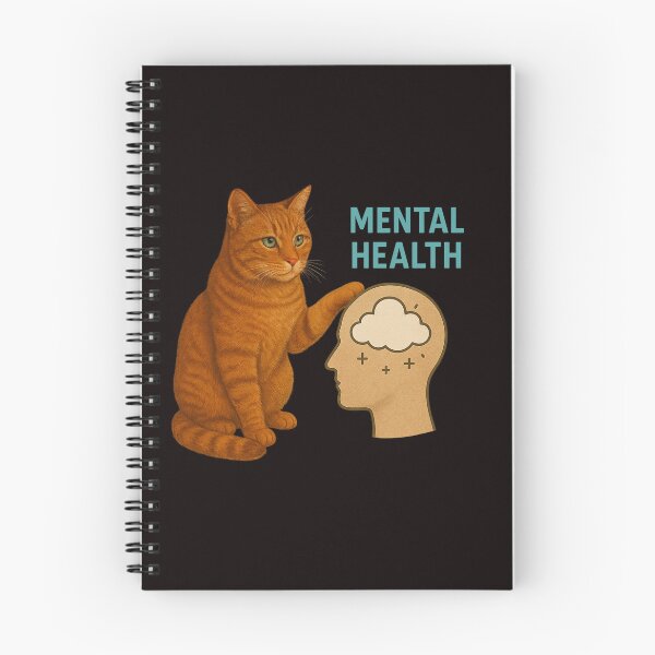 Item preview, The Healing Paw: Mental Health and the Orange Tabby designed and sold by Tadeusz1.