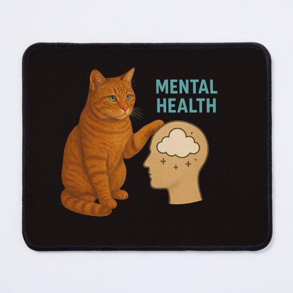 Item preview, The Healing Paw: Mental Health and the Orange Tabby designed and sold by Tadeusz1.