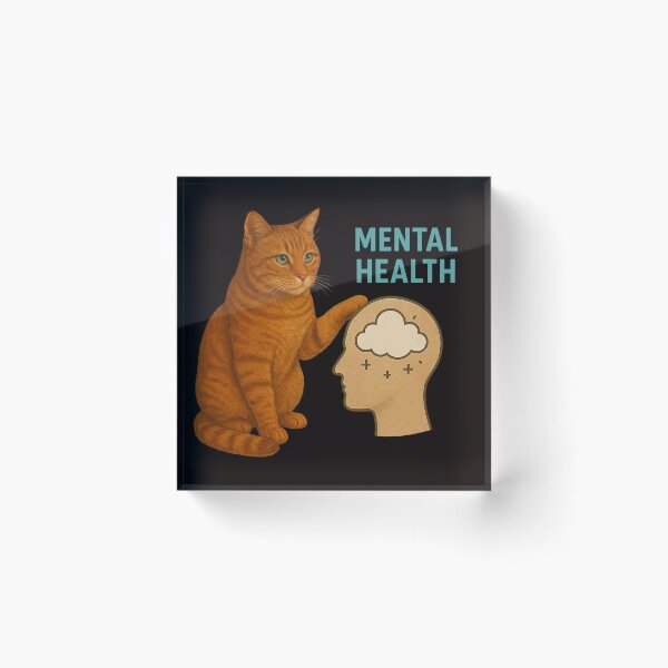 Item preview, The Healing Paw: Mental Health and the Orange Tabby designed and sold by Tadeusz1.