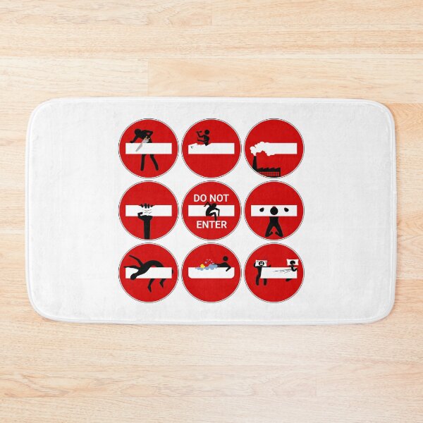 Item preview, Streetart No Entry Sign designed and sold by PuzzlingStuff.