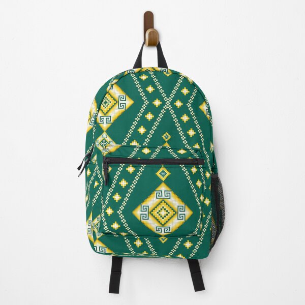 Item preview, Jade & Goldenrod Greek Key Ethnic Seamless Pattern designed and sold by Khwanchai.