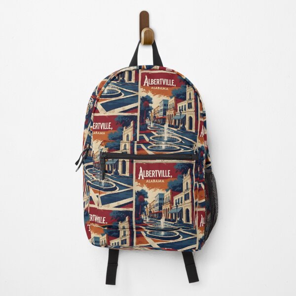 Item preview, Albertville Alabama 1950s USA Vintage Travel Tourism designed and sold by TravelersGems.