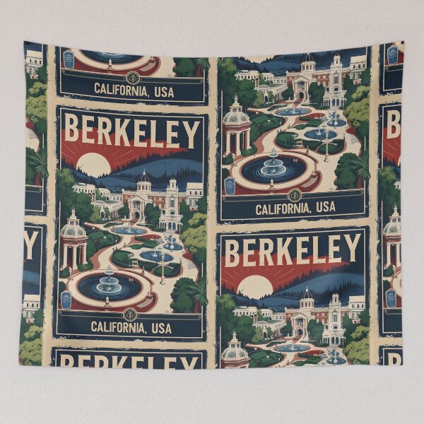 Item preview, Berkeley California 1950s USA Vintage Travel Tourism  designed and sold by TravelersGems.
