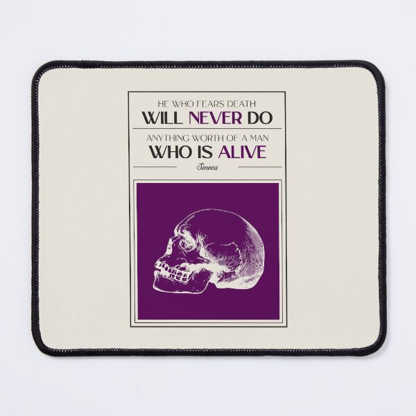 Item preview, Stoic Wisdom: Seneca Quote on Life and Death designed and sold by MehMerchTees.