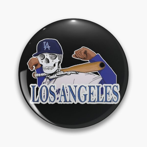 Item preview, Los angeles skull player designed and sold by HechoEnInk.