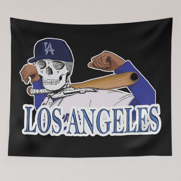 Item preview, Los angeles skull player designed and sold by HechoEnInk.