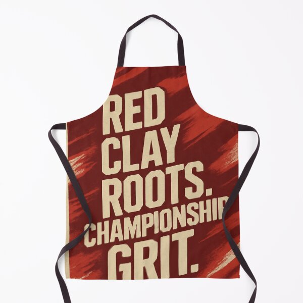 Item preview, College Poster: Red Clay Roots, Championship Grit designed and sold by VarsityVibes.
