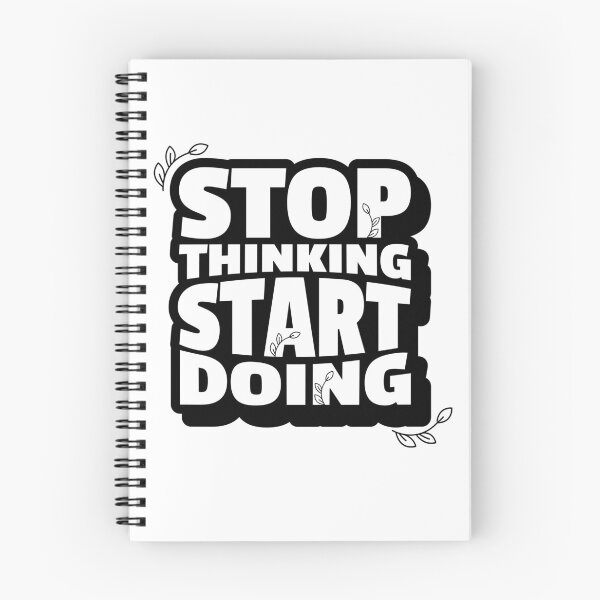 Item preview, STOP THINKING START DOING designed and sold by JP CREATION.