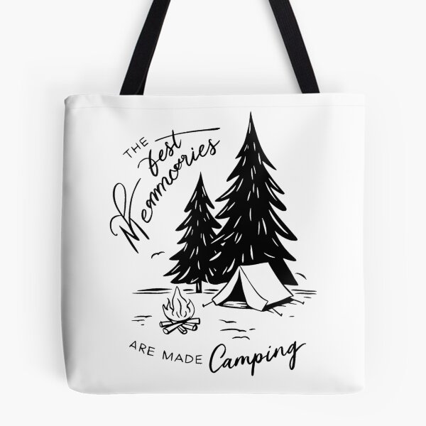 Item preview, The Best Memories Are Made Camping designed and sold by RetroVoyages.