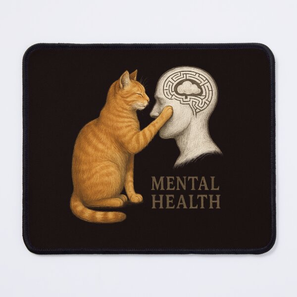 Item preview, Labyrinth of Calm: The Healing Touch of a Cat designed and sold by Tadeusz1.