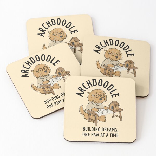 Item preview, The GoldenDoodle Architect 1 designed and sold by TheGiggleBliss.
