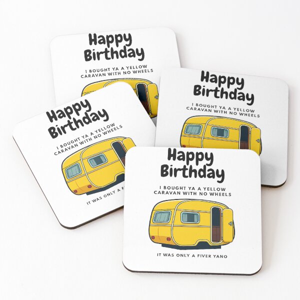 Item preview, Caravan with no wheels birthday  designed and sold by PTPdigidesigns.