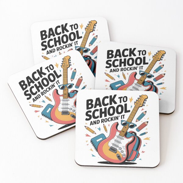 Item preview, back to school and rockin' it designed and sold by GogoGrove.