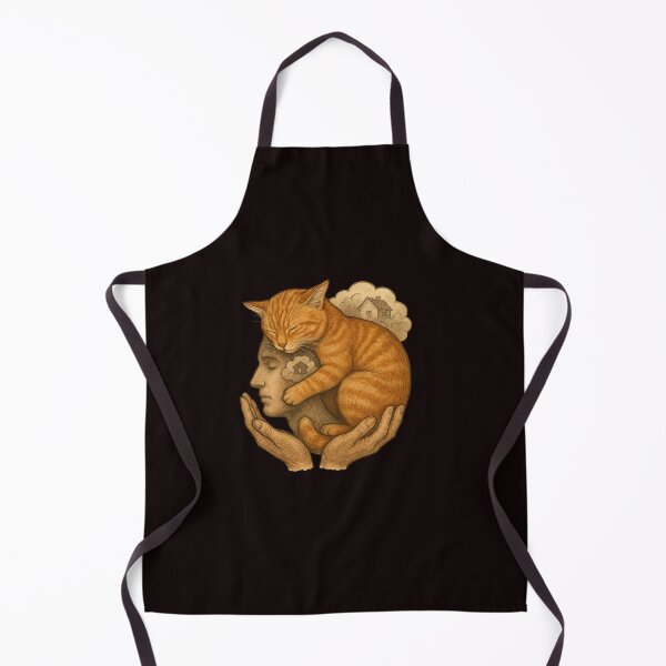 Item preview, Safe Inside: The Shelter of a Cat’s Love designed and sold by Tadeusz1.