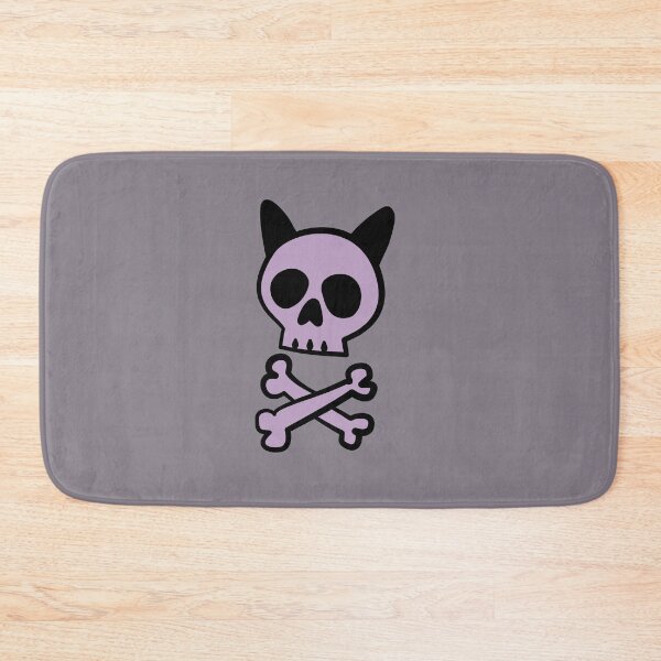 Item preview, Pastel Purple Cute Skull and Crossbones designed and sold by nuutree.