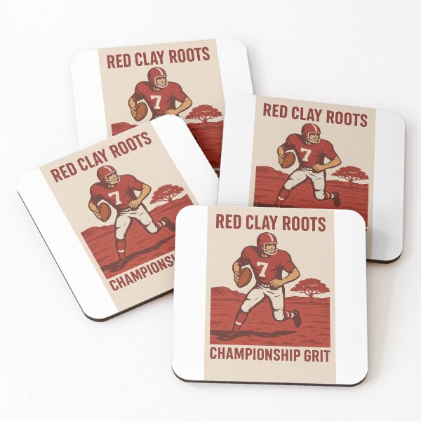 Item preview, College Poster: Red Clay Roots, Championship Grit 2 designed and sold by VarsityVibes.