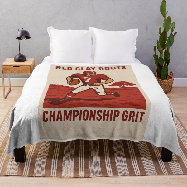 Item preview, College Poster: Red Clay Roots, Championship Grit 2 designed and sold by VarsityVibes.
