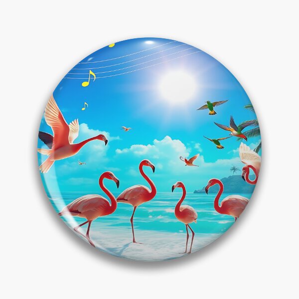 Item preview, A Happy Island — Dance of the Birds — Visual Melody of Aruba designed and sold by Ralek.