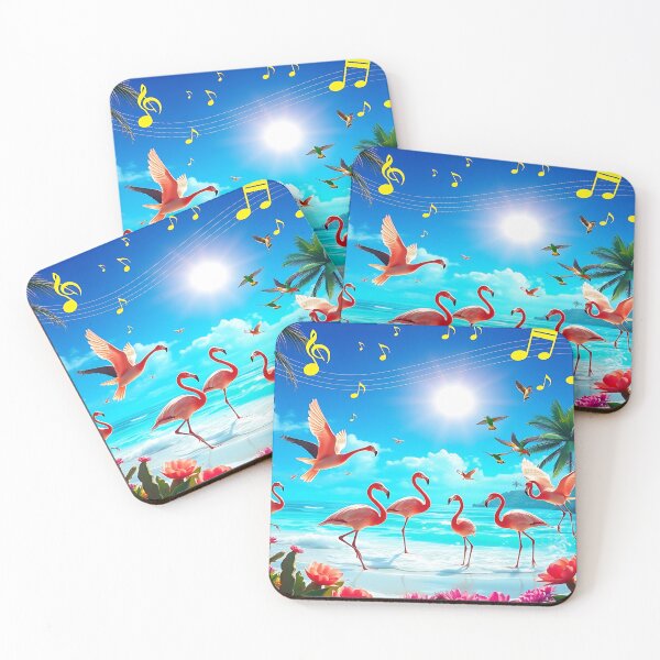 Item preview, A Happy Island — Dance of the Birds — Visual Melody of Aruba designed and sold by Ralek.