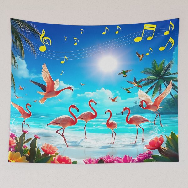 Item preview, A Happy Island — Dance of the Birds — Visual Melody of Aruba designed and sold by Ralek.