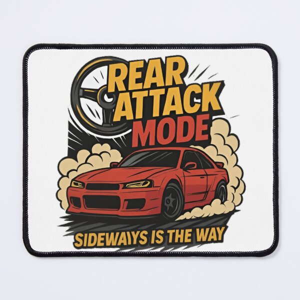 Item preview, Rear Attack Mode – Drift Culture designed and sold by CarismaPrints.