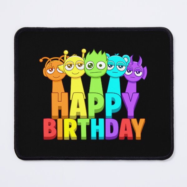 Item preview, Sprunkies Kids Birthday designed and sold by Gamify Store.