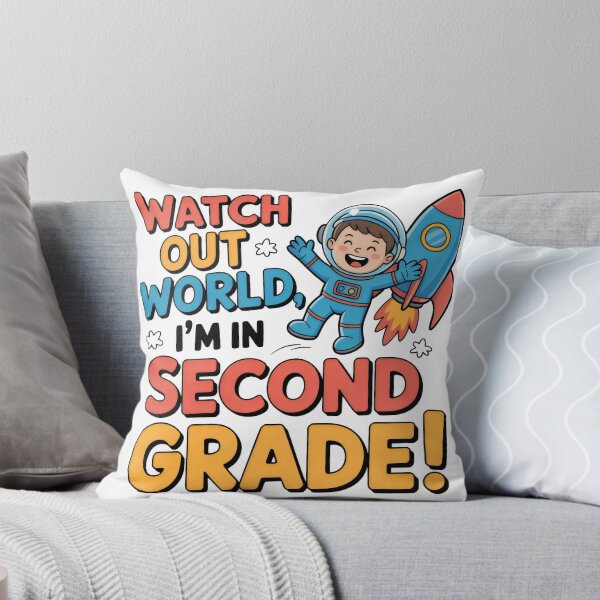 Item preview, watch out world, I'm in second grade designed and sold by GogoGrove.
