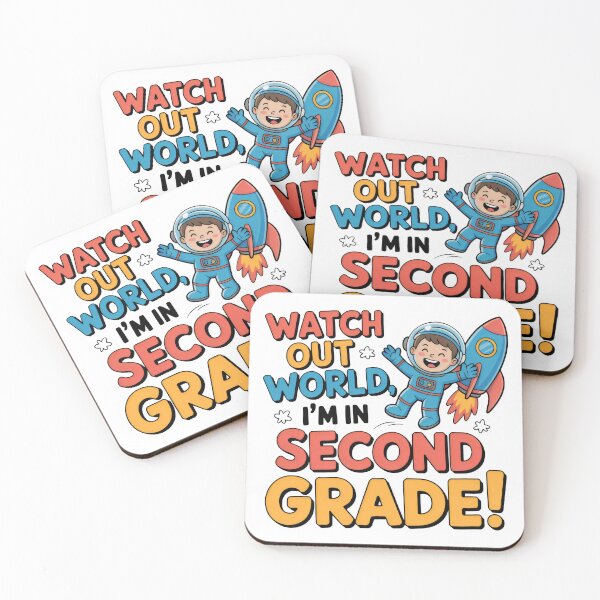 Item preview, watch out world, I'm in second grade designed and sold by GogoGrove.