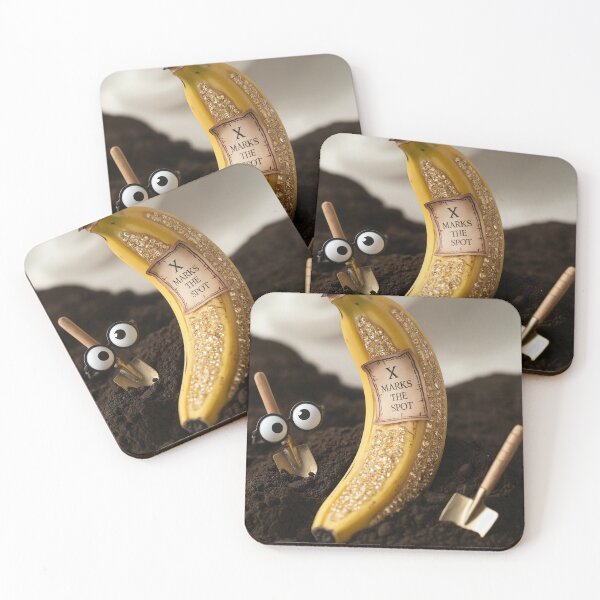 Item preview, Treasure Banana – Hidden Gem Cartoon Illustration designed and sold by Mido-artister.