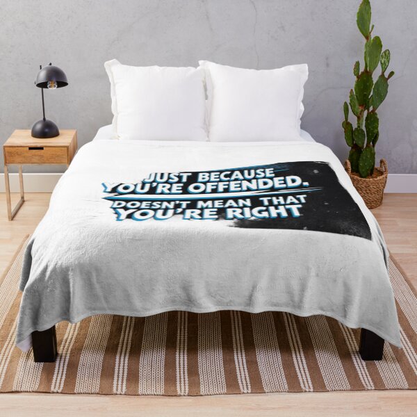 Item preview, Just because you're offended, doesn't mean that you're right designed and sold by Nine3Nine.
