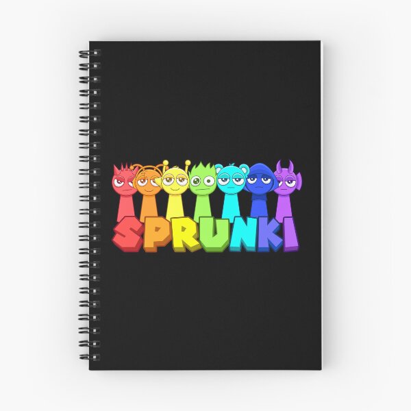Item preview, Sprunkies Kids All Characters Rainbow designed and sold by Gamify Store.