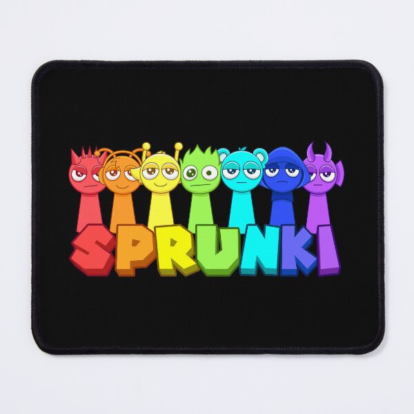 Item preview, Sprunkies Kids All Characters Rainbow designed and sold by Gamify Store.
