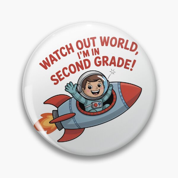 Item preview, watch out world, I'm in second grade designed and sold by GogoGrove.