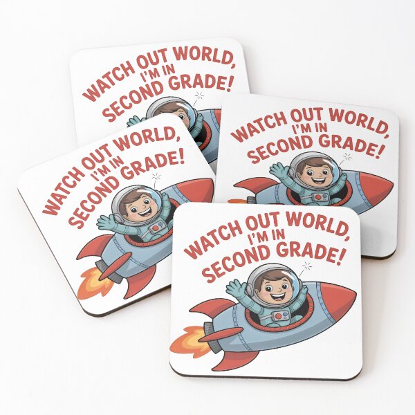 Item preview, watch out world, I'm in second grade designed and sold by GogoGrove.
