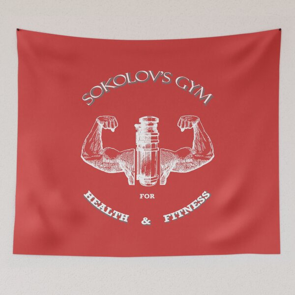 Item preview, Sokolov's Gym - White - Long Form designed and sold by Anguru.