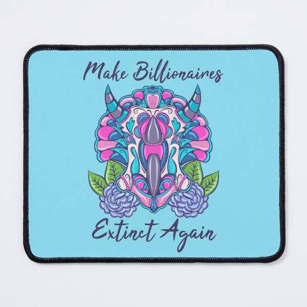 Item preview, Make Billionaires Extinct Again Triceratops Skull designed and sold by crestfallenmermaid.