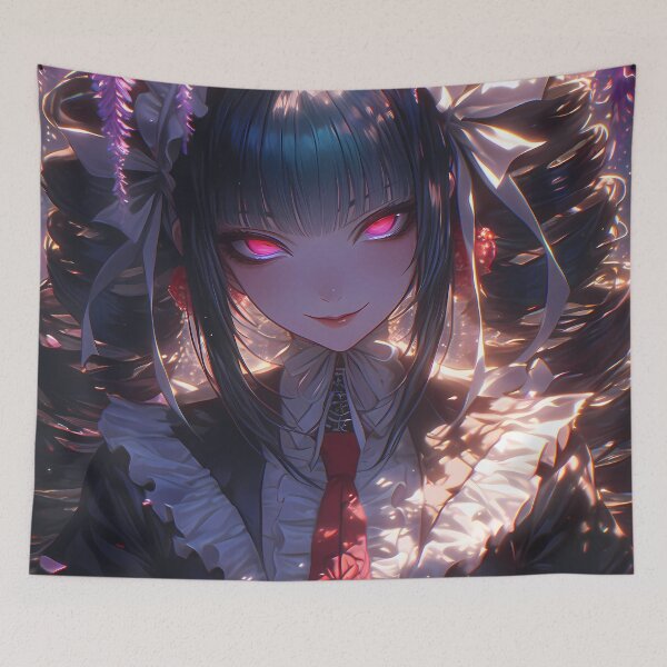 Item preview, Celestia Ludenberg Danganronpa Anime Wisteria Lantern Gothic Lolita Night designed and sold by juniorcastros.