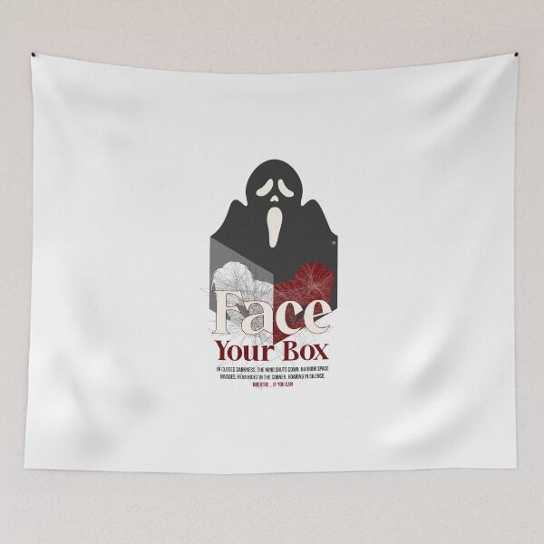 Item preview, Face Your Box– Claustrophobia Inspired Art designed and sold by Stoic Treasures ⭐⭐⭐⭐⭐.