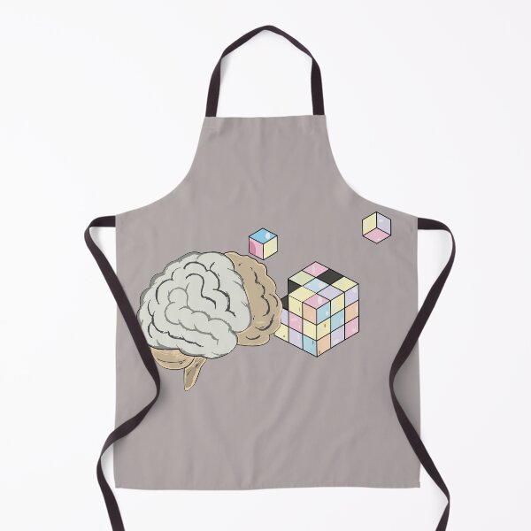 Item preview, Exploding Rubik’s Cube and Brain – Warm Puzzle Power in 3D designed and sold by CheriTanya.