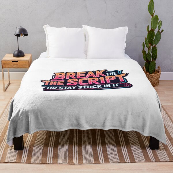 Item preview, Break the script, or stay stuck in it designed and sold by Nine3Nine.