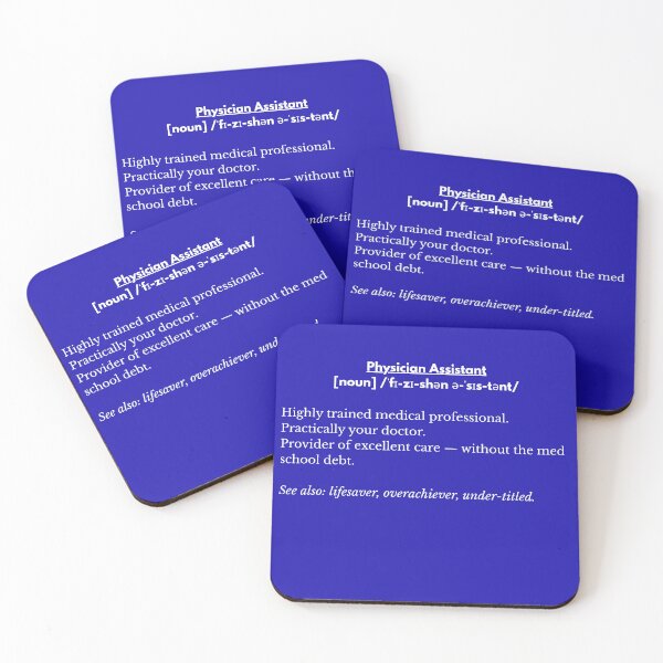 Item preview, Physician Assistant Definition – Funny Dictionary-Style Medical Design designed and sold by GuidedFaithCo.